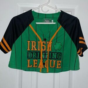 Spencer's Green and Black Irish League Jersey